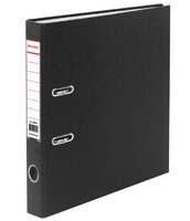 Папка-регистратор 50 мм BRAUBERG с арочным механизмом черная