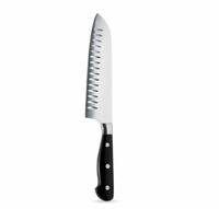 Нож японский Сантоку 18/31 см кованый с бороздками Abert 76326