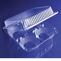 Упаковка объемная ИП-2 "А" 4 ячейки прозрачный Интерпластик