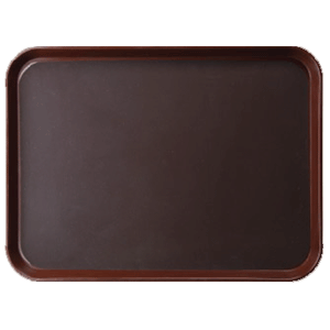Поднос прорезиненный прямоугольный 45,5х35,5 см коричневый KMC 45824 Поднос прорезиненный прямоугольный 45,5х35,5 см коричневый KMC 45824