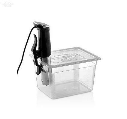 Крышка для гастроемкости 1/2 с вырезом под Су-Вид, поликарбонат, GASTROPLAST прозрачная Крышка для гастроемкости 1/2 с вырезом под Су-Вид, поликарбонат, GASTROPLAST прозрачная