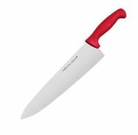 Нож поварской 28,5 см  красный ProHotel