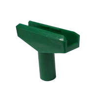 Т-держатель рамки 60 мм    зеленый пластик
