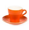Кофейная пара 180 мл  Barista P.L. Proff Cuisine  фарфор оранжевый