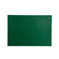 Доска разделочная 500х350х18 мм  пластик зеленый  MG