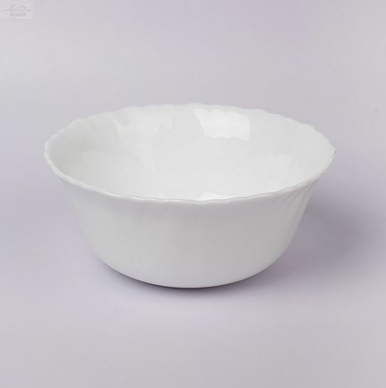 Салатник 750 мл D16 TIDAL ROUND-T- WHITE PARSOPAL, стекло опаловое,белый Салатник 750 мл D16 TIDAL ROUND-T- WHITE PARSOPAL, стекло опаловое,белый