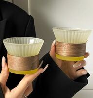 Чашка кофейная 210 мл боросиликатное стекло P.L. Proff Coffee цветная Чашка кофейная 210 мл боросиликатное стекло P.L. Proff Coffee цветная