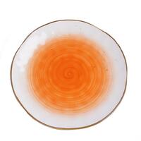 Тарелка мелкая 21 см оранжевый  The Sun P.L.ProffCuisine