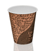 Стакан бумажный 205-215 мл D73 мм  Coffee дизайн однослойный