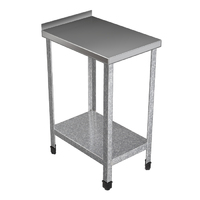 Стол производственный с бортом  оцинкованная полка  уголок оцинкованная сталь  разборный    700х900х850  НЕСТ