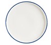 Тарелка мелкая 16 см Линеа Синий, форма Хюгге Bonna фарфор