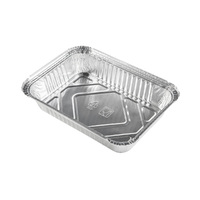 Форма  880 мл 218х156 мм/180х118 мм H38 мм  фольга