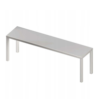 Полка настольная  1 уровень  сплошная      1000х400х400