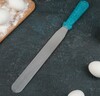 Лопатка 25/36,5  см нерж.сталь узкая  пластиковая ручка  