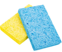 Губка для посуды TOP HOUSE из натуральной целлюлозы, 2 шт 