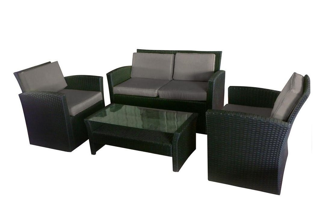 Комплекты мебели с диванами из искусственного ротанга