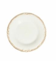 Тарелка мелкая 25 см Patina  ID Fine фарфор, белый с кантом