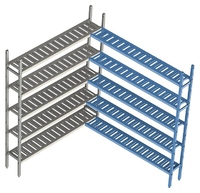 Стеллаж модульный угловой дополнительный POLAIR LOAD.ME POLY 18AL.5PP40.09C