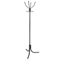 Вешалка-стойка для одежды  ТРИ-М черн