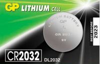 Батарейка GP Lithium, CR2032, литиевая Батарейка GP Lithium, CR2032, литиевая