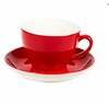 Чайная пара 300 мл  Barista красный, фарфорP.L. Proff Cuisine
