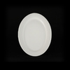 Блюдо овальное 30 см  Chan Wave KL фарфор белый