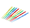 Пика пластиковая Н100 мм Вилочка 250 шт/уп  разноцветный PS