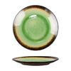Тарелка мелкая 27 см Green Spider Silk  P.L. Proff Cuisine каменная керамика зеленый