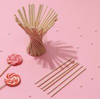 Набор палочек для леденцов, 50 шт, дерево