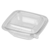Контейнер квадратный 250мл  126х126 мм H38,5 мм PET прозрачный