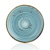 Тарелка мелкая 15 см  Infinity By Bone фарфор крафт голубой
