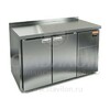 Стол морозильный GN с бортом GN 11/BT HICOLD  -10…-18°С   2 двери  нержавеющая сталь