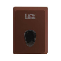 Диспенсер для туалетной бумаги  лист  коричневый LIME