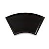 Блюдо веер 28х16,5 см  Black меламин черный