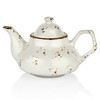Чайник 850 мл  Elegance By Bone фарфор крафт белый