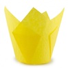 Маффин Тюльпан d50 мм H70 мм желтый