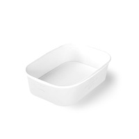 Контейнер CASE BOWL 190/171х135/116х51 мм  860 мл белый / белый OSQ