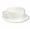 Чайная пара 275 мл P.L. Proff Cuisine  фарфор белый НЕ ВЫПИСЫВАТЬ