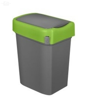 Контейнер для мусора 50л 430*320*650 SMART BIN, Рестола зеленый Контейнер для мусора 50л 430*320*650 SMART BIN, Рестола зеленый