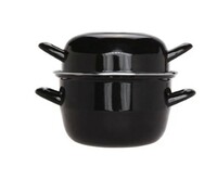 Набор кастрюль 2 шт 1,7 л для мидий Mussel Pots Cosy & Trendy,сталь нерж., черный Набор кастрюль 2 шт 1,7 л для мидий Mussel Pots Cosy & Trendy,сталь нерж., черный