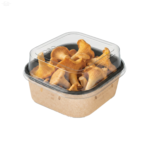 Крышка прозрачная купольная для контейнера SMART BOWL690 151х151х43 мм Крышка прозрачная купольная для контейнера SMART BOWL690 151х151х43 мм