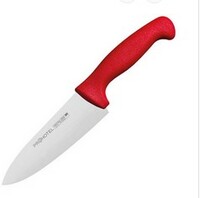 Нож поварской 15 красный ProHotel