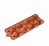 Форма силиконовая Ракушки Chocolate mold    P.L.ProffCuisine