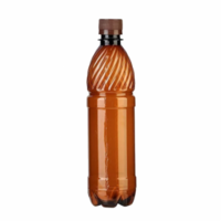Бутылка с крышкой 500 мл D28 мм PET коричневый