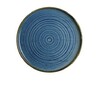 Тарелка мелкая 26 см фарфор синий  Сапфир Bonna