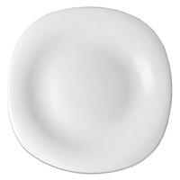 Тарелка квадратная 20х20х1,9 см белый Фокус