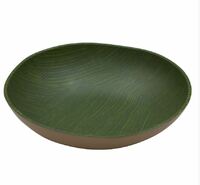 Салатник 2000 мл D31,5 см H8,5 см меламин Green Banana Leaf P.L.  
