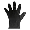Перчатки п/э размер М 100 шт/уп черный ТПЭ 402-883