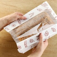 Пакет для хлеба 200х65х325мм окно 110 мм белый с рисунком "ХЛЕБ" влагопрочный Пакет для хлеба 200х65х325мм окно 110 мм белый с рисунком "ХЛЕБ" влагопрочный
