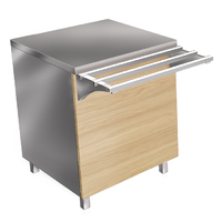 Модуль технологический АЛРПН-068 Astropit Прилавок нейтральный МАРТ  без полок, 2 розетки  680